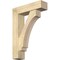 Ekena Millwork Imperial Block Rough Sawn Bracket w/ Offset Brace, Douglas Fir, 8"W x 30"D x 42"H BKT0806X30X42IMP05RDF - alternate 1
